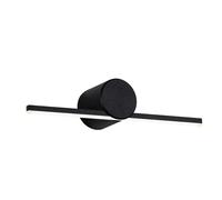 Paulmann Applique salle de bain Sava 75410 IP44 300mm 4,2W 250lm 3000K Noir