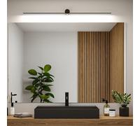 Applique Salle de Bain - Paulmann - 75413 - Sava - IP44 - 1200mm - 13,5W - 850lm - 3000K - Noir