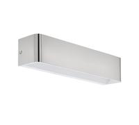 Applique SANIA 4 LED 12W en aluminium nickel mat 365x0x80mm