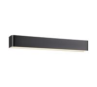Applique SANIA 5 IP44 LED 26,5W en acier noir et blanc 620x0x80mm