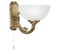 Applique SAVOY E14 1X40W en fonte métallique brun 180x0x160mm