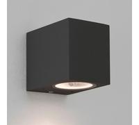 Applique simple Chios avec IP44, Variante : 6 W, noir
