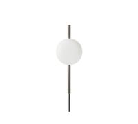Applique Simple Ovoïde en Applique Murale Inoxydable