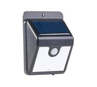 Luminea Applique solaire à LED 50 lm avec capteur PIR et fonction veilleuse WL-210.solar