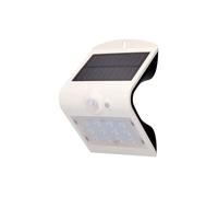 Applique Solaire avec Capteur Led EDM 1,5W 220 Lumens 10x14cm - Blanc