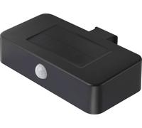 Applique solaire extérieure avec détecteur de mouvement Sygonix SY-4677502 LED SMD 1 W blanc froid noir