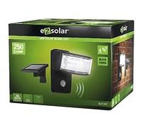 EZ Solar Applique murale solaire SL013EZ 12 LED 250 lm détecteur de mouvement IP44 Noir
