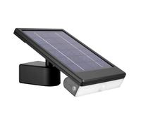 Applique Solaire Led Noire éclairage Autonome Puissant Avec Détection - Edm