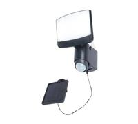 Applique solaire LED 8W 5000K détecteur anthracite Lutec