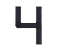 Applique solaire numéro 4 Paulmann PL79845 IP44 3000K