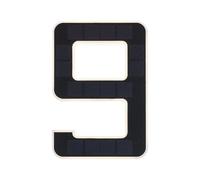 Applique solaire numéro 9 3000K IP44 batt. rempl. Paulmann