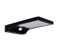 Applique solaire rectangulaire LED 7W, 370 lumens, IP44, 6150K Blanc-froid, détecteur de mouvement - Tibelec