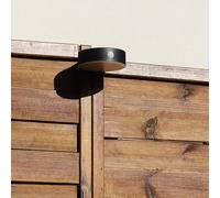 Applique solaire Sun Light ronde avec détecteur de présence - Noir
