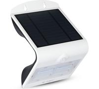 Applique solaire V-TAC - IP65 Waterproof - Blanc - 3W - 400 lumens - 4000K + 3000K
