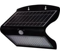 Applique solaire V-TAC - IP65 Waterproof - Noir - 8W - 850 lumens - 4000K