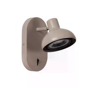 Applique spot SENSAS Lucide 1xES111 12W métal beige