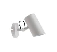 Applique spot tube murale AGZAR blanche 5W Kanlux 36255
