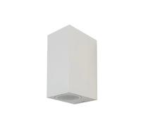 Applique V-TAC carrée blanche haut/bas IP44 GU10 VT-7652