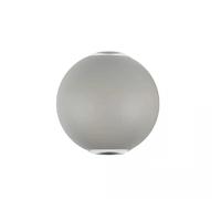 Applique V-TAC VT-836 LED 4W grise ronde IP65 4000K