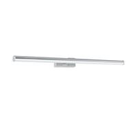 Eglo Applique murale Vadumi LED 14W 78 cm chrome abat-jour blanc IP44