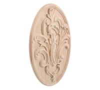 Appliques Décoratives en Bois Massif Style Européen pour Meubles et | Décoration Murale Beige, Charme Classique, Finition Brute, Usage Diy, Entretien Facile, Résistance aux Déformations