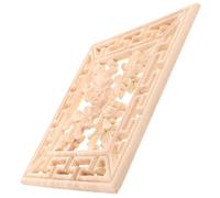 Appliques en Bois Sculpté Classiques Européennes pour Porte de Meuble 20