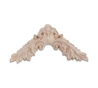 Appliques en Bois Sculptées Européennes pour Meubles, Fenêtres et
