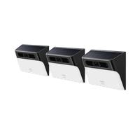 Appliques murales avec caméra intégrée S120 (pack de 3) Noir
