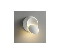 Appliques murales interieur rotative à 360 degrés blanc lampe murale led 5w moderne applique murale blanc chaud créatif eclipse fer applique murale