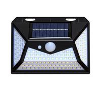 Appliques murales solaires d'extérieur - 118 lampes de sécurité solaires à détecteur de mouvement LED, éclairage de jardin étanche grand angle à 3 modes, applique murale extérieure lumineuse | Solaire