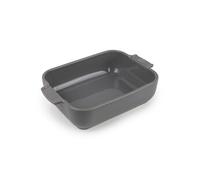 Appolia Plat à four rectangulaire, light grey, 25 cm