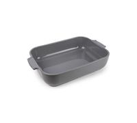 PEUGEOT - Plat Four En Céramique Rectangulaire - 36 cm x 22 cm x 6,8 cm - Contenance : 3,8 L - Garanti 10 Ans - Fabrication Française - Coloris Light Grey