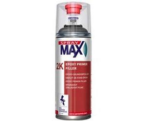 Apprêt - Primaire d'accroche à base d'Epoxy - Noir - Mat - SprayMax 2K - 400ml