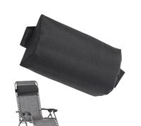 Appui-tête de chaise longue de patio | Support de cou amovible avec bande élastique | Repose-tête de chaise longue | Pour jardin, cour, terrasse, plage, pique-nique, camping, bord de piscine, pelouse