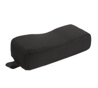 Appui Tête pour Fauteuil Roulant Respirant, Confortable et Réutilisable | Mousse et Tissu Maille, Fixation Facile, Protège le Cou, Accessoire Pièce de Tête, Noir