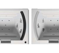 Appui-tête RIHO LISA AH10 pour baignoire CLAUDIA-#AAB2BD-Gris--