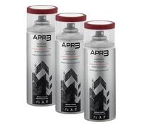APR3 - S4003003 Vernis peinture Acrylique Multi-Usage, Couleur Rouge Rubis RAL 3003, Aérosol En Fer-Blanc Recyclable de 400 ml (Lot de 3)