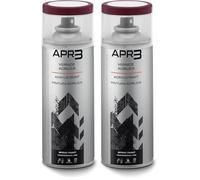 APR3 - S4003005 Vernis peinture Acrylique Multi-Usage, Couleur Rouge Vin RAL 3005, Aérosol En Fer-Blanc Recyclable de 400 ml (Lot de 2)