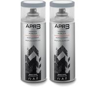 APR3 - S4007001 Vernis peinture Acrylique Multi-Usage, Couleur Gris Argent RAL 7001, Aérosol En Fer-Blanc Recyclable de 400 ml (Lot de 2)