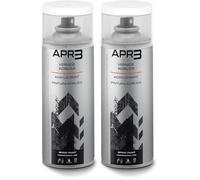 APR3 - S4009016 Vernis peinture Acrylique Multi-Usage, Couleur Blanc Trafic RAL 9016, Aérosol En Fer-Blanc Recyclable de 400 ml (Lot de 2)