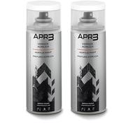 APR3 - S400PAST8 Vernis peinture Acrylique Multi-Usage, Couleur Transparent Mat, Aérosol En Fer-Blanc Recyclable de 400 ml (Lot de 2)