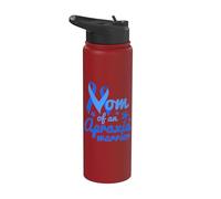 Apraxia Guerrier Maman pour les Femmes Blessures à la tête Stainless Steel Insulated Water Bottle