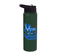 Apraxia Guerrier Maman pour les Femmes Blessures à la tête Stainless Steel Insulated Water Bottle