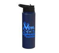Apraxia Guerrier Maman pour les Femmes Blessures à la tête Stainless Steel Insulated Water Bottle