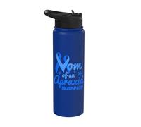 Apraxia Guerrier Maman pour les Femmes Blessures à la tête Stainless Steel Insulated Water Bottle