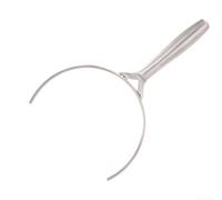 Aprilsunnyzone Outil anti-brûlure en acier inoxydable de qualité 430 pour une résistance fiable à la chaleur et une protection contre la rouille dans les opérations quotidiennes de cuisine (28 cm)