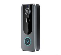 Aprilsunnyzone Sonnette intelligente pour caméra de sécurité Tuya, audio bidirectionnel pour vision nocturne, images claires, résistant aux intempéries