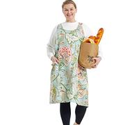 APRONNER Grand tablier grande taille pour femme avec poches en toile de coton
