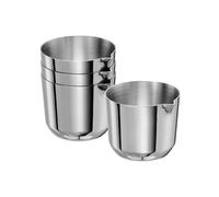 APS 10300 "Allure Lot de 4 pots à lait en acier inoxydable 18/8 avec revêtement PVD, 30 ml, diamètre 4,5 cm, hauteur 4 cm