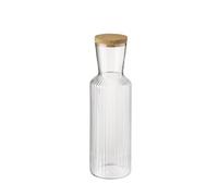 Carafe en verre LINES, 1,0 litre, transparent